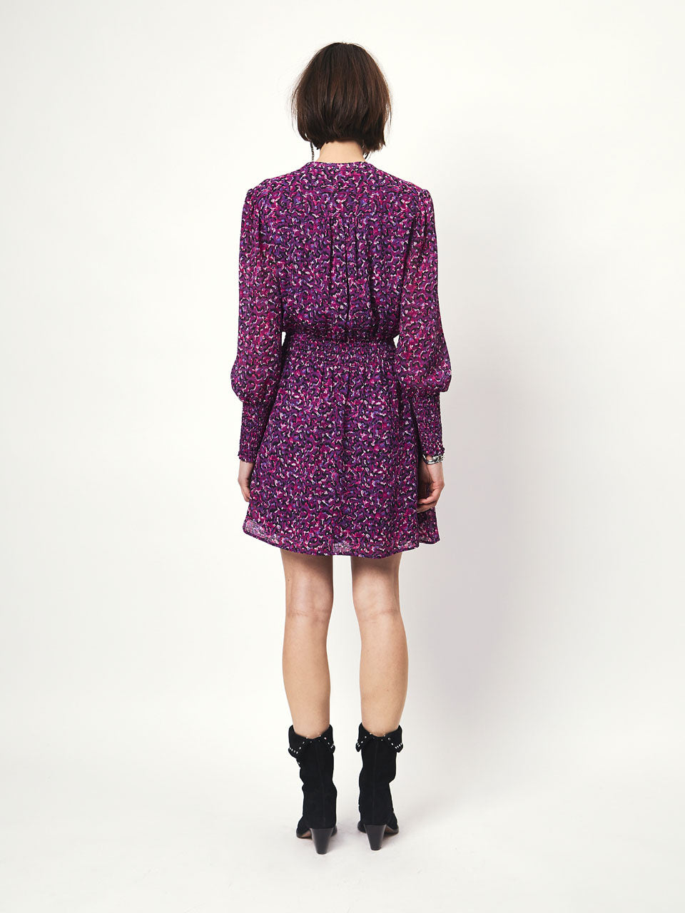D6Gilsen printed mini dress