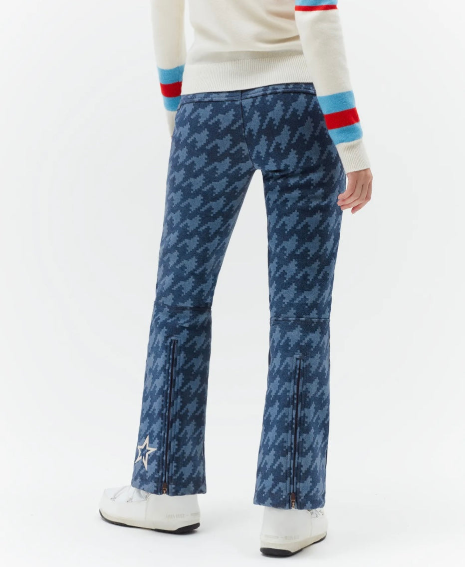 Aurora denim flare ski pant