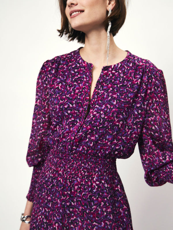 D6Gilsen printed mini dress