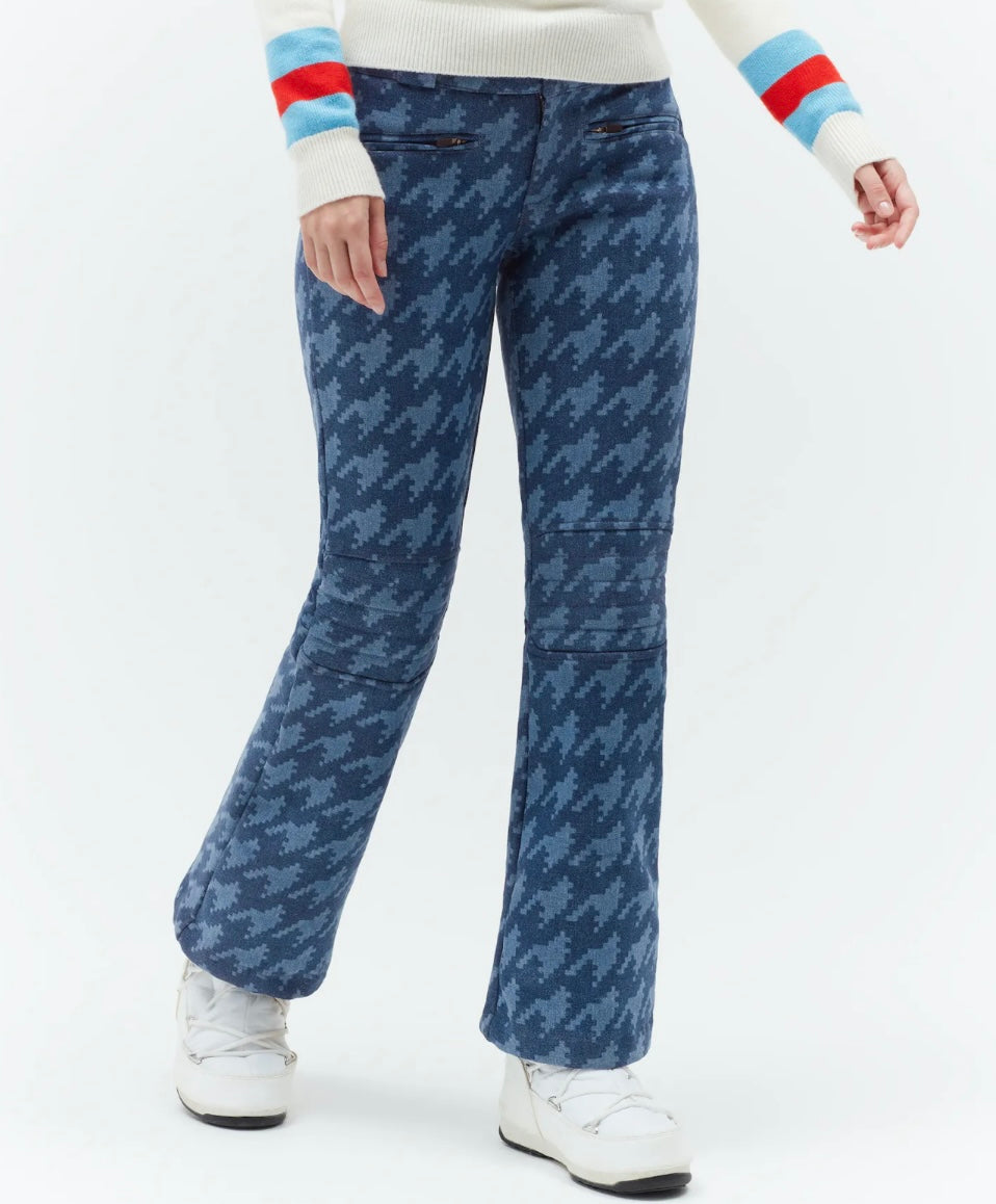 Aurora denim flare ski pant