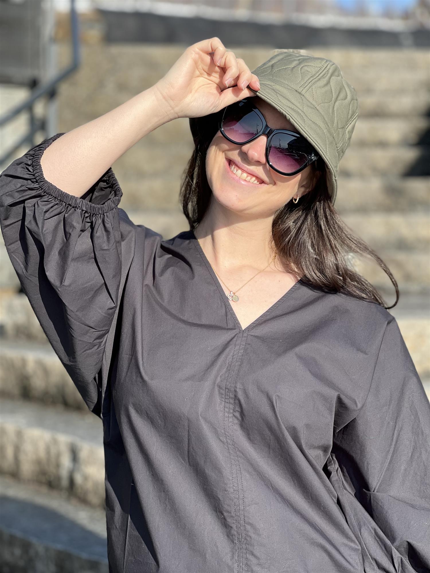 Mamsen quilt bucket hat