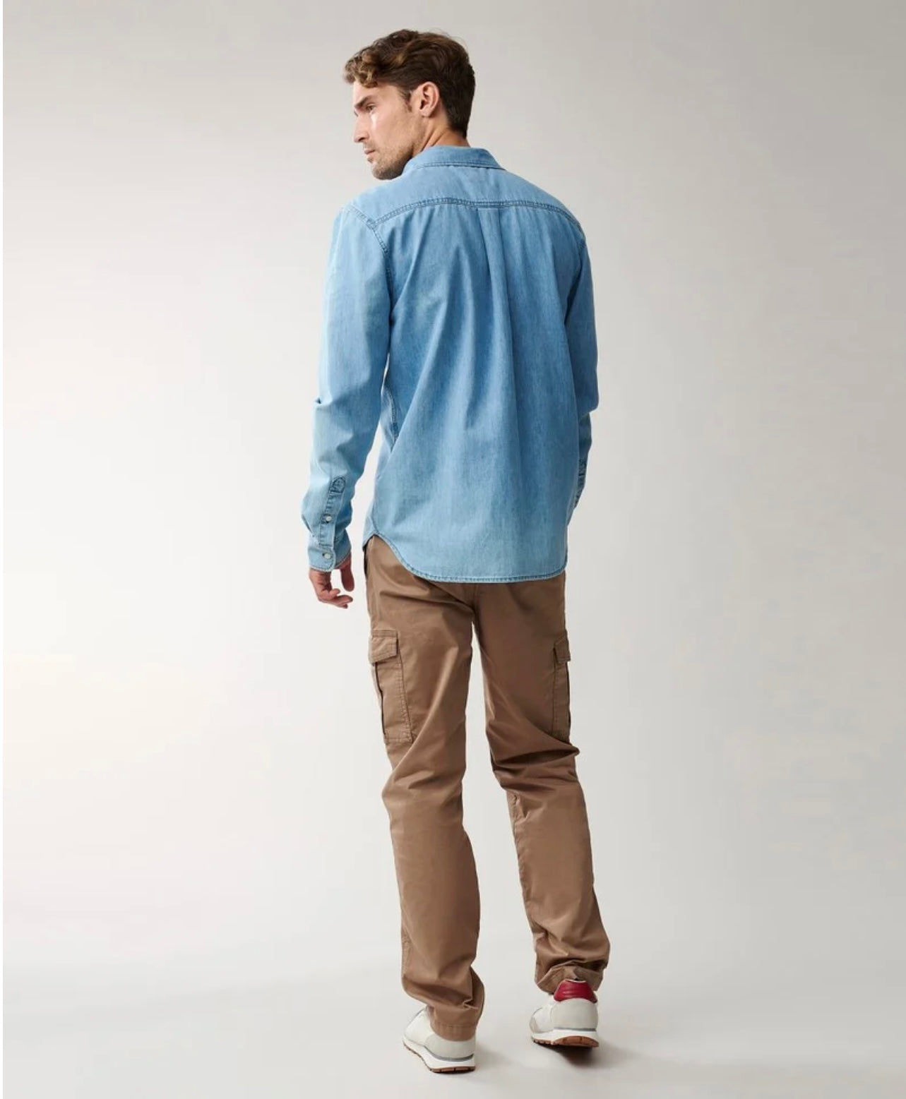 August denim shirt