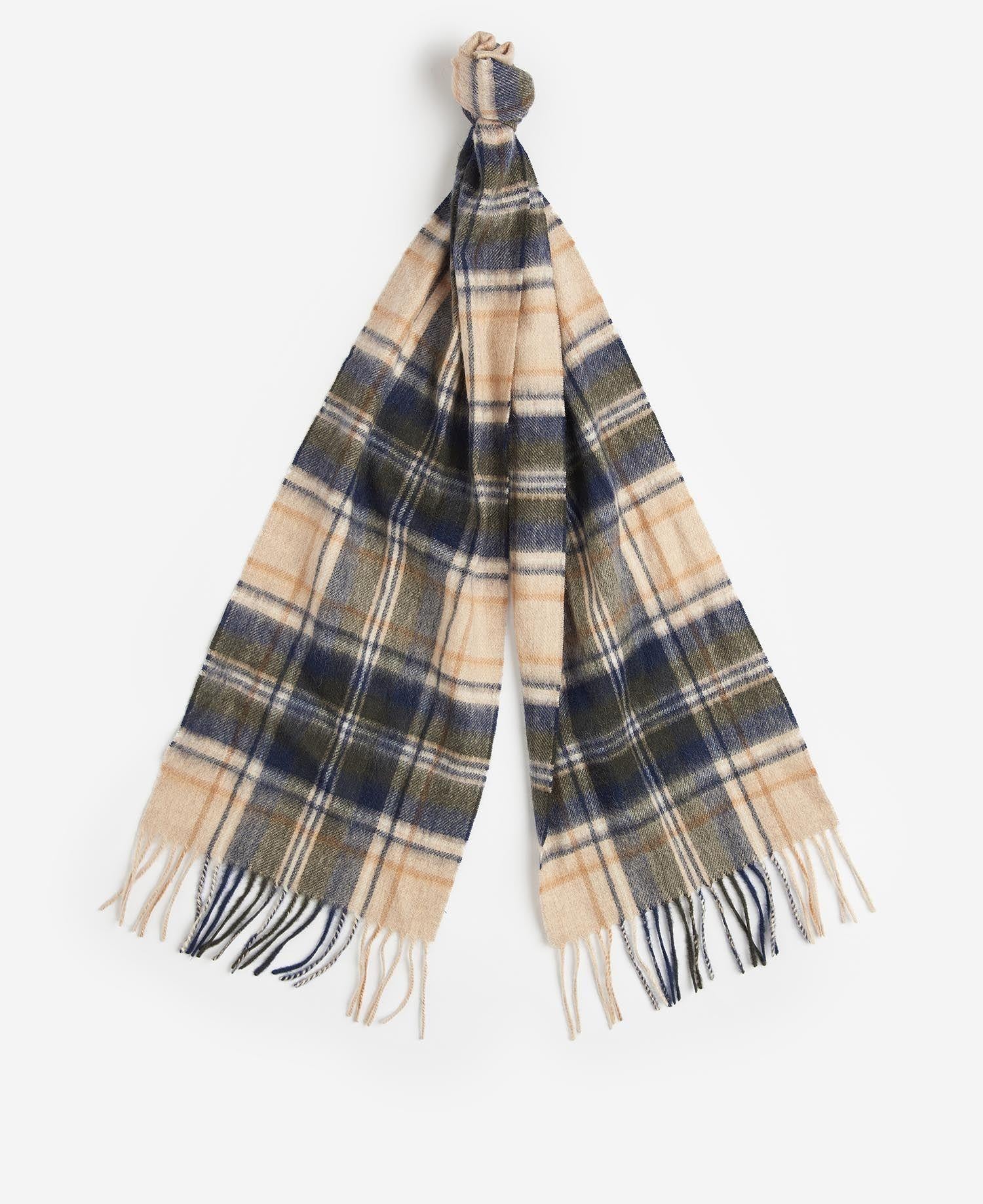Barbour new check scarf