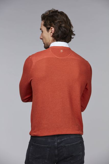 Flaxen honeycomb knit