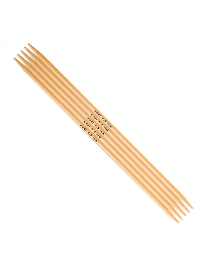 Bambus 20 cm, 7mm strømpepinne