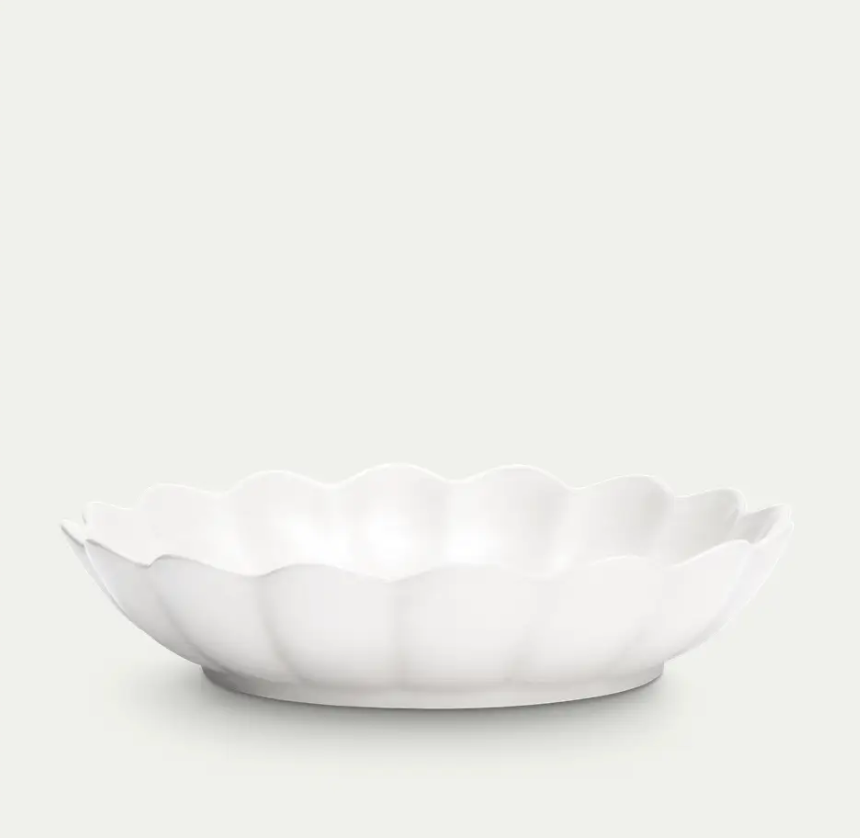 Oyster Skål 31cm, White