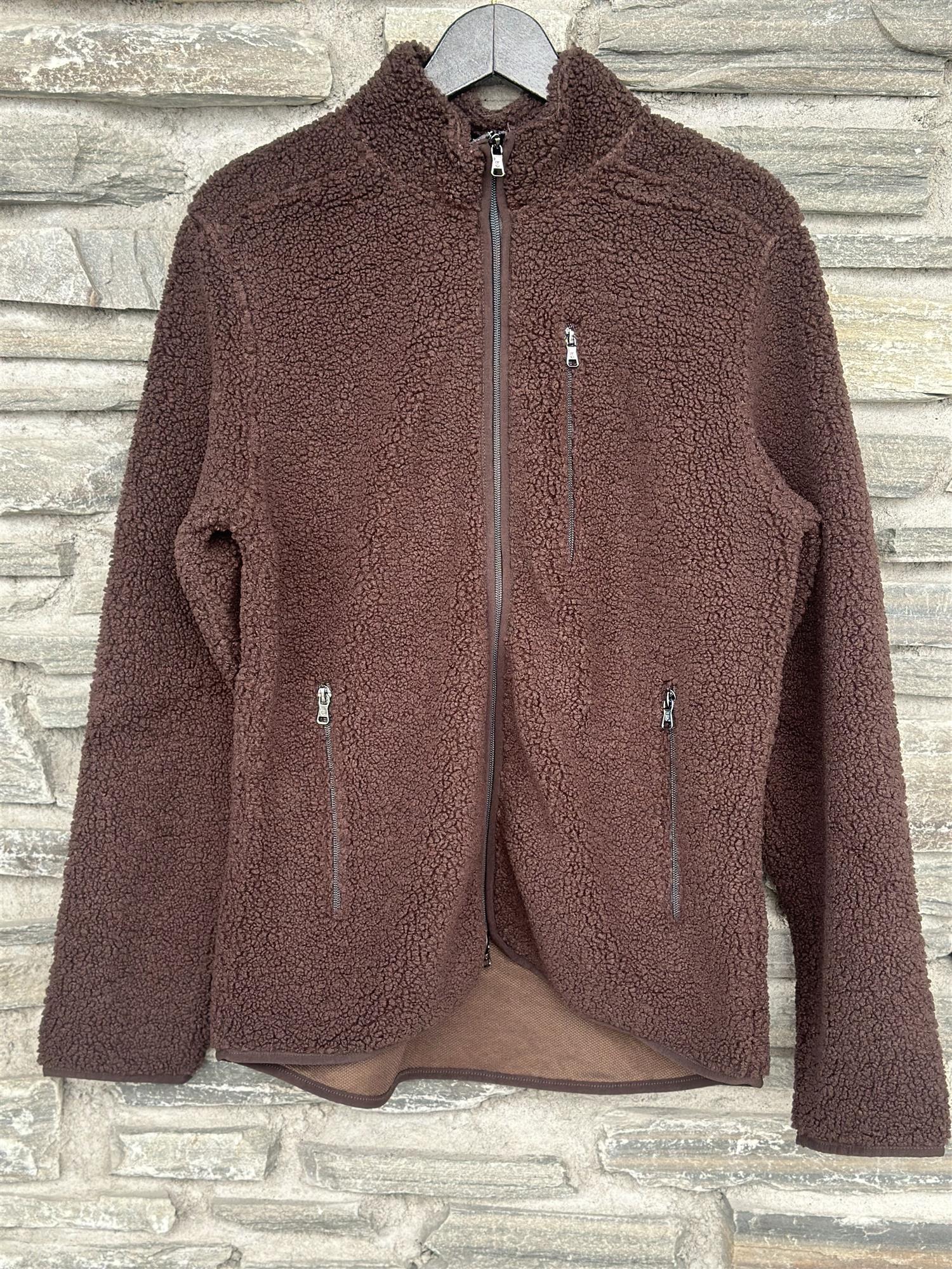 Pile fleece jacket