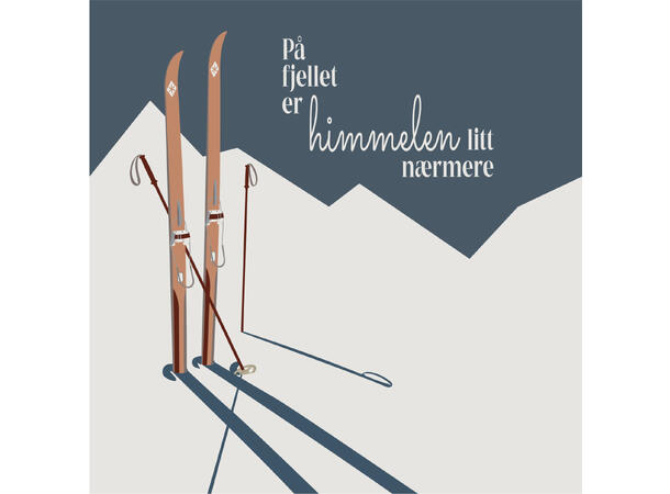 Serviett Himmelen, fjellet Lunsjserviett