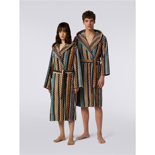 Adam Hooded Bathrobe, 160