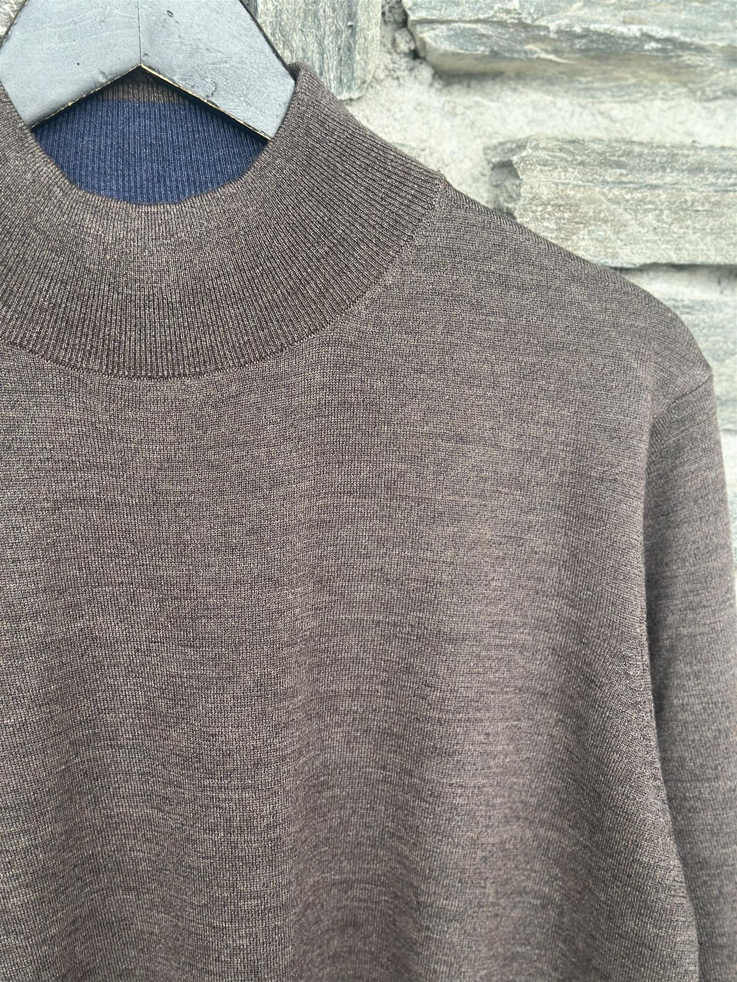 Merino High Turtle Knit