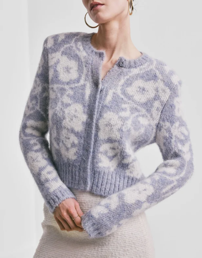 Jaquard Knit Jacket