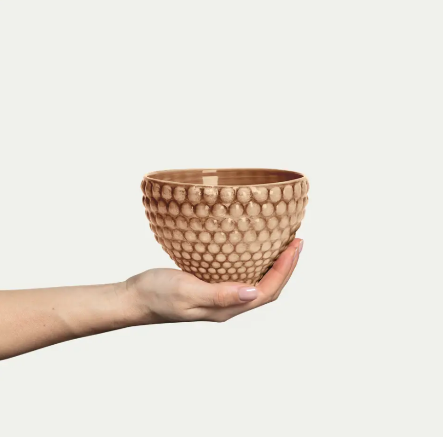 Bubbles skål 13cm, Cinnamon