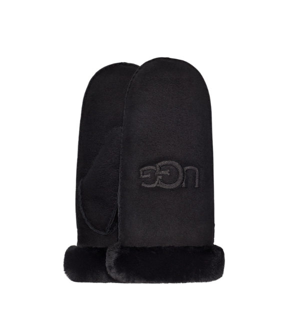Sheepskin Embroider Mitten