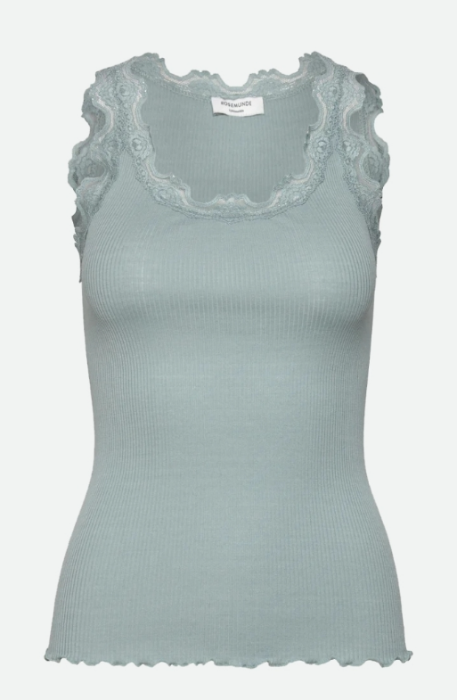 RWBabette Silk SL U-neck Lace Top