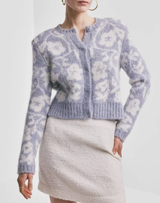 Jaquard Knit Jacket