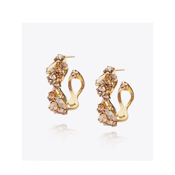 Stella Loop Earrings Gold
