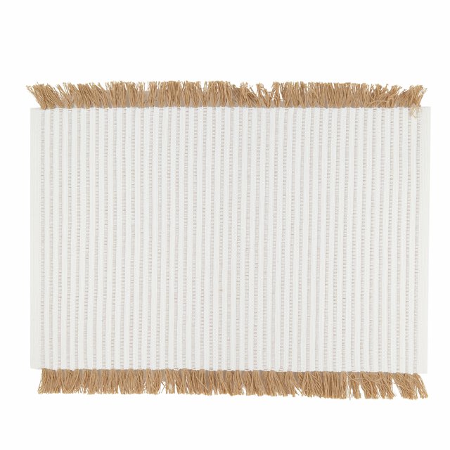 Ayla Kuv. brikke Hvit 33x48 Bomull