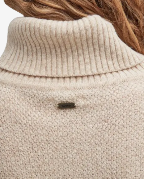 Burne knitted cape