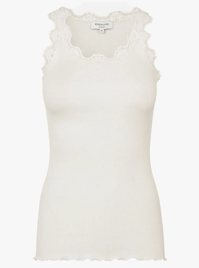 RWBabette Silk SL U-neck Lace Top