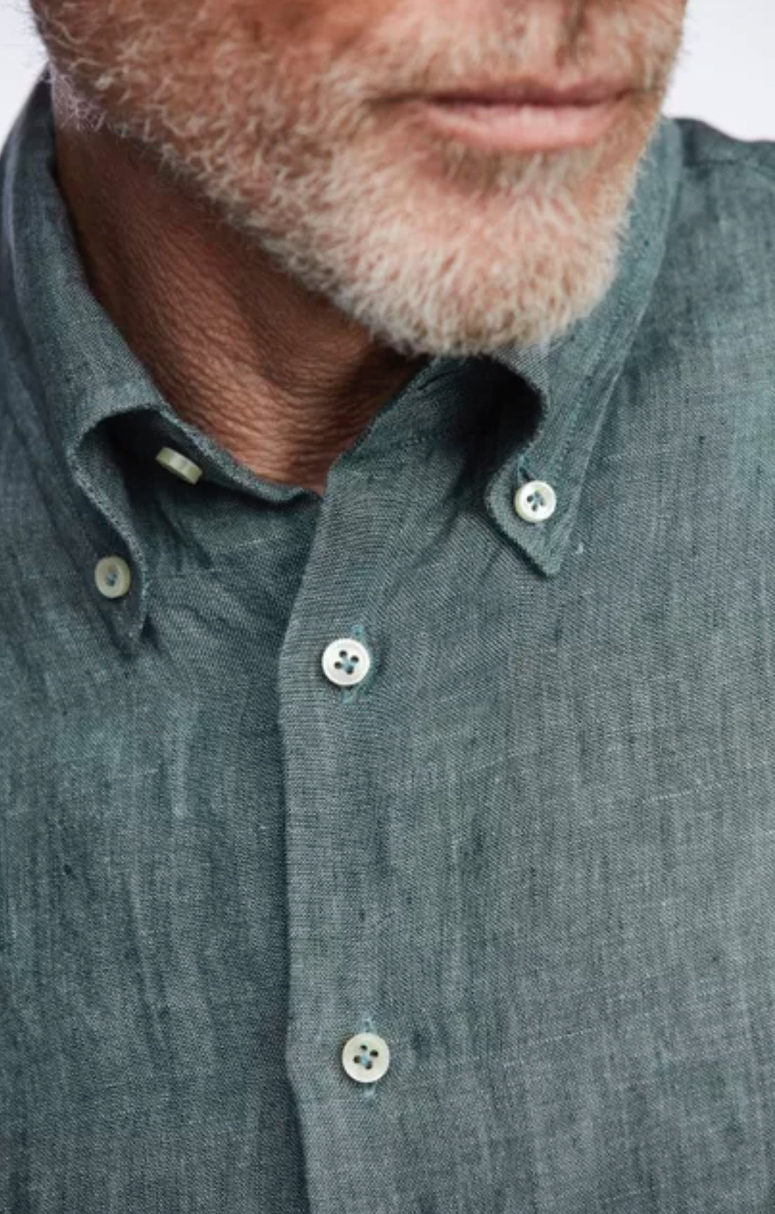 Linen shirt button down