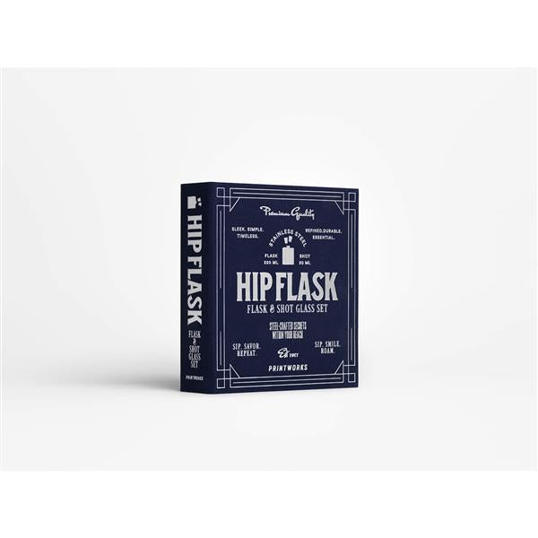 The Essentials - Hip Flask, Dark Blue