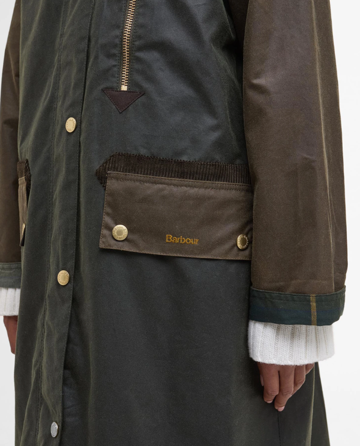 Evette wax jacket