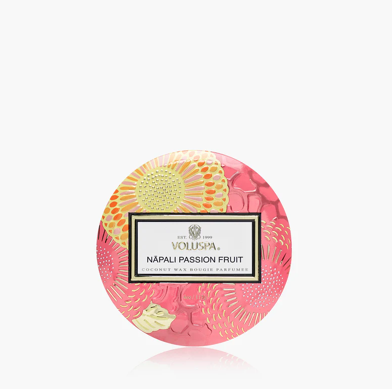 Mini tin candle, Nāpali Passion Fruit