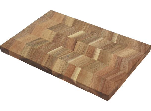 Skjærefjøl akasietre fiskebein 30x25cm