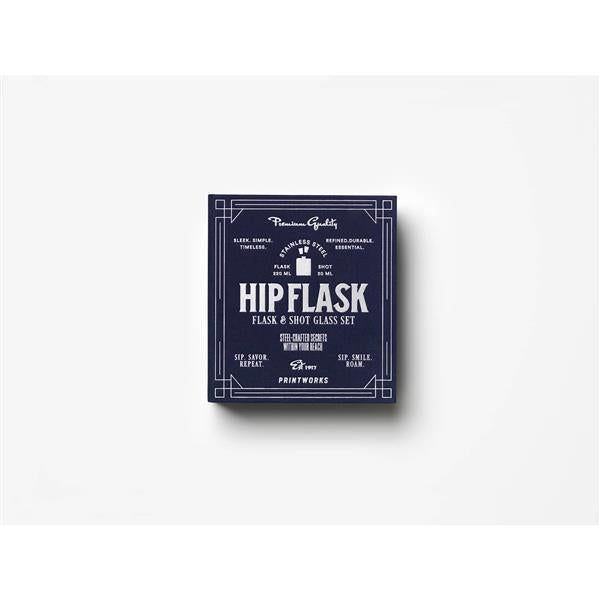 The Essentials - Hip Flask, Dark Blue
