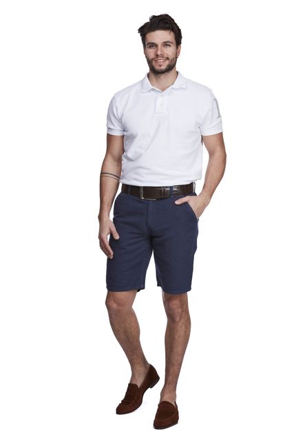 Classic linen shorts