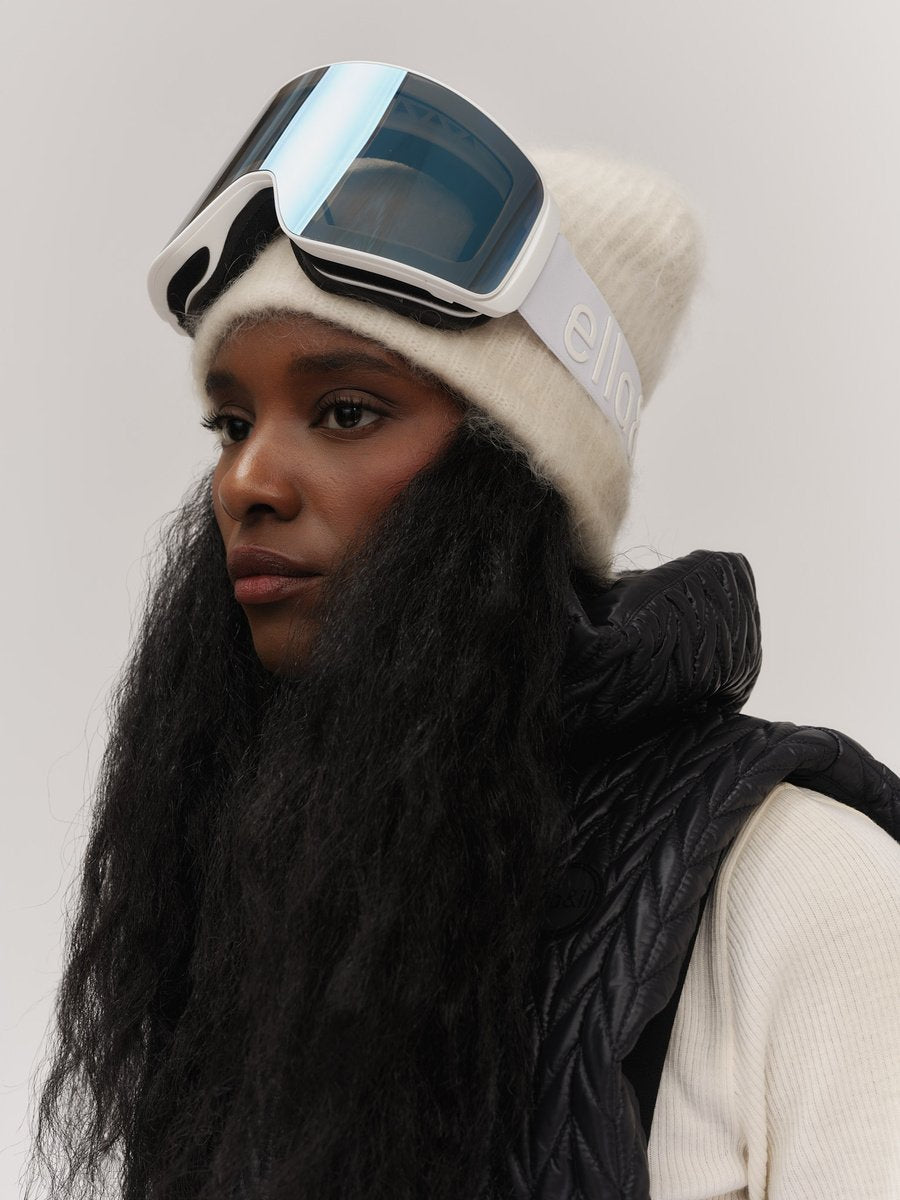 Ella's ski goggles