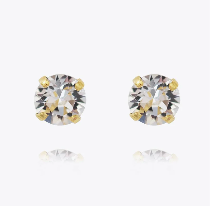 CLASSIC STUD EARRINGS CRYSTAL