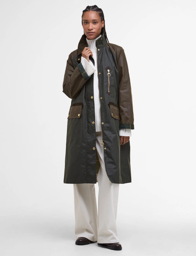 Evette wax jacket