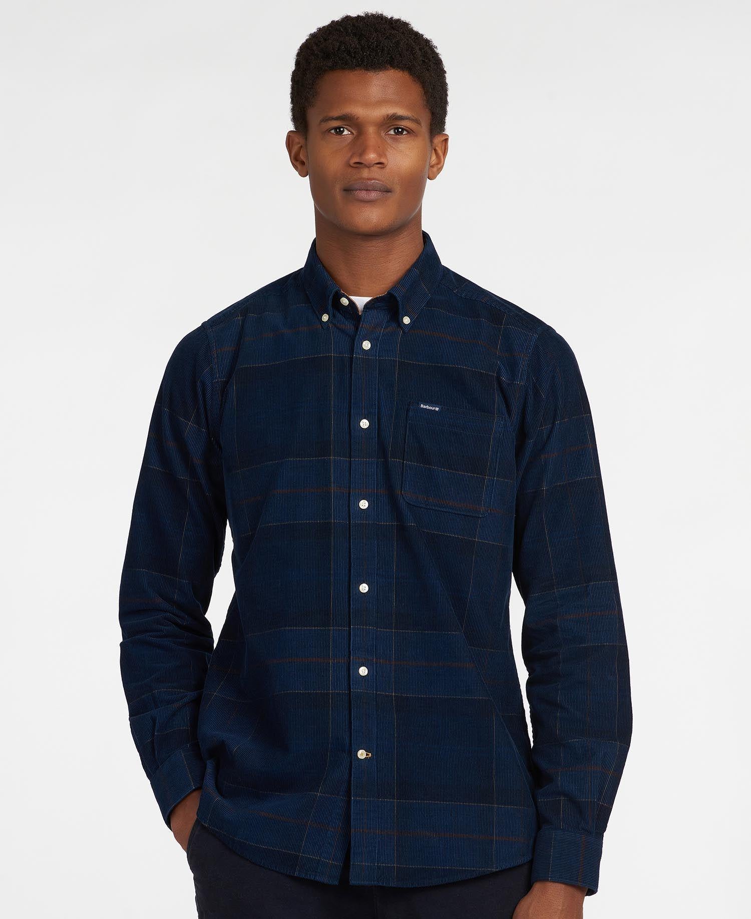 Blair Tail shirt Midnight tartan