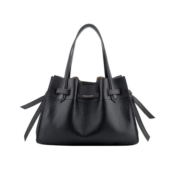 Cowhide leather large shoulder bag