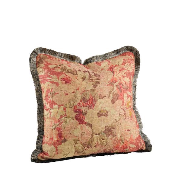 Rosewood Flower Fringe Putetrekk 50x50