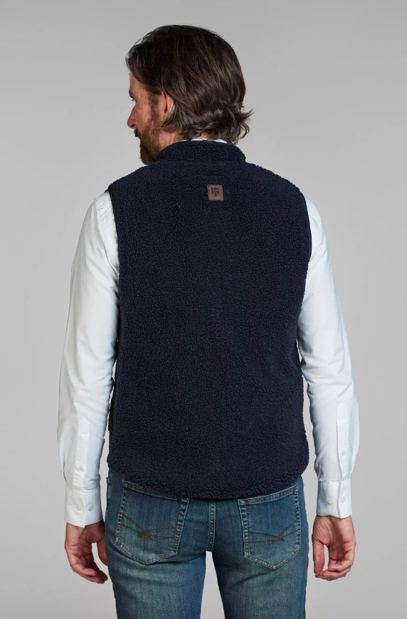 Pile fleece vest