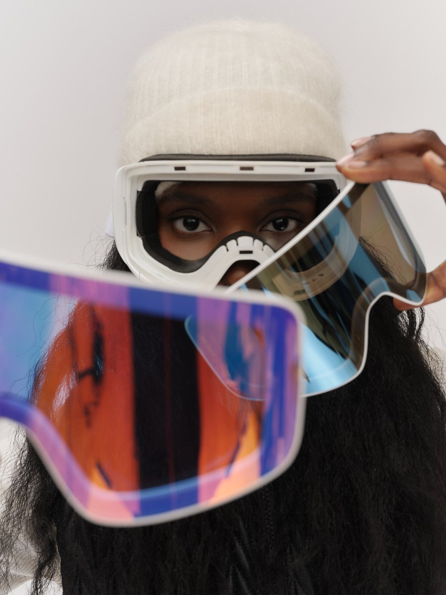 Ella's ski goggles