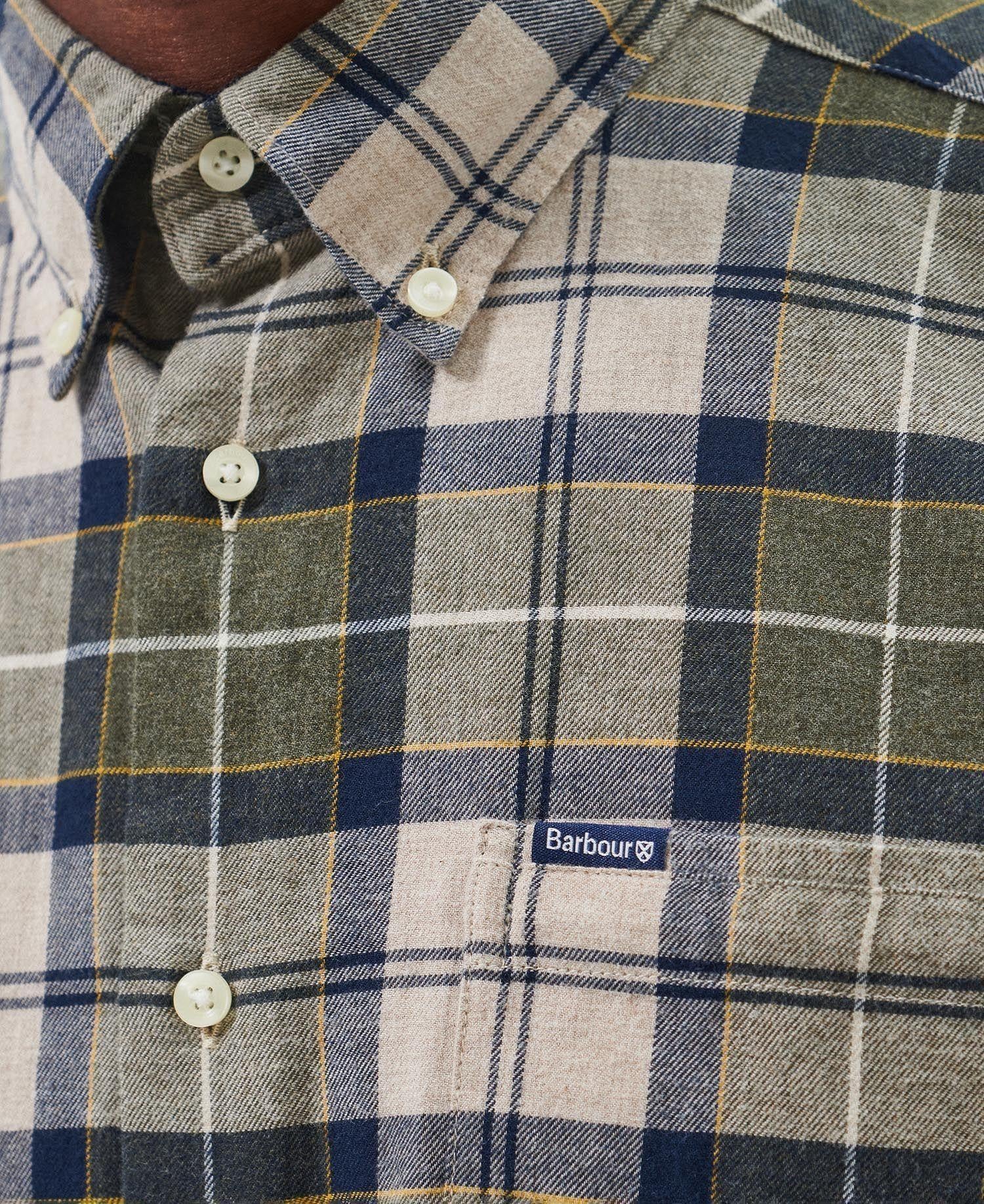 Fortrose shirt tailored fit forest mist